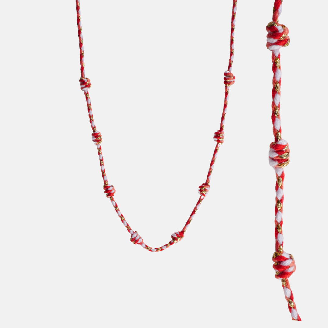 Boho Thread - Necklace - Sunset Breeze