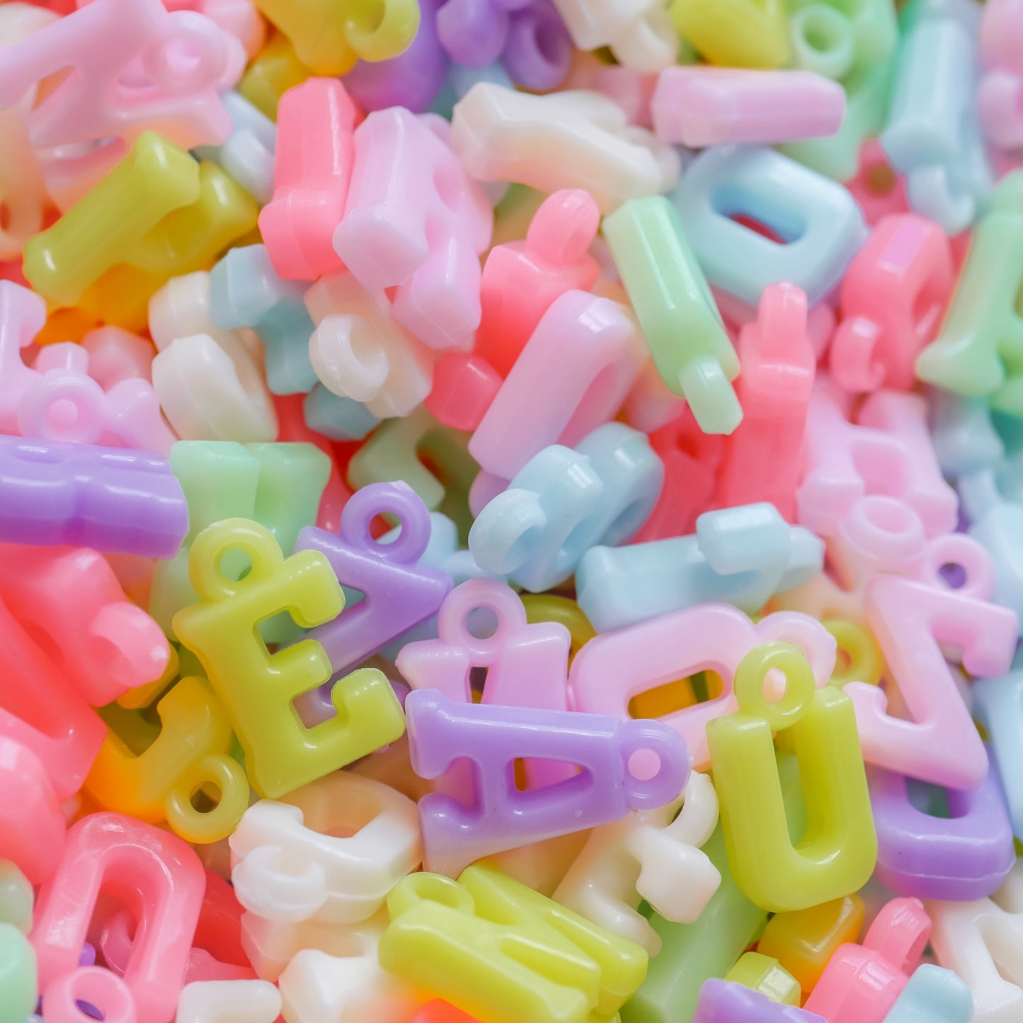 Multicolor Personalized Chain - Initial | Inicial
