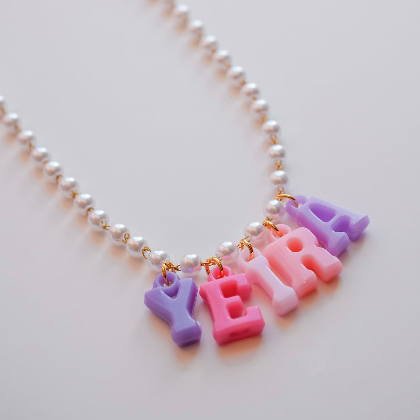 Multicolor Personalized Chain - Name | Nombre
