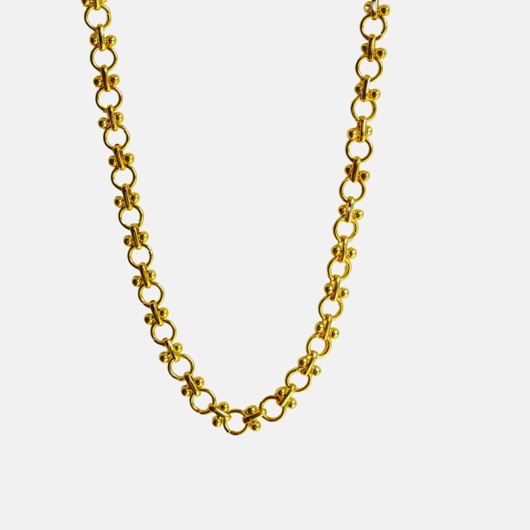 Bold Circle Chain - Necklace